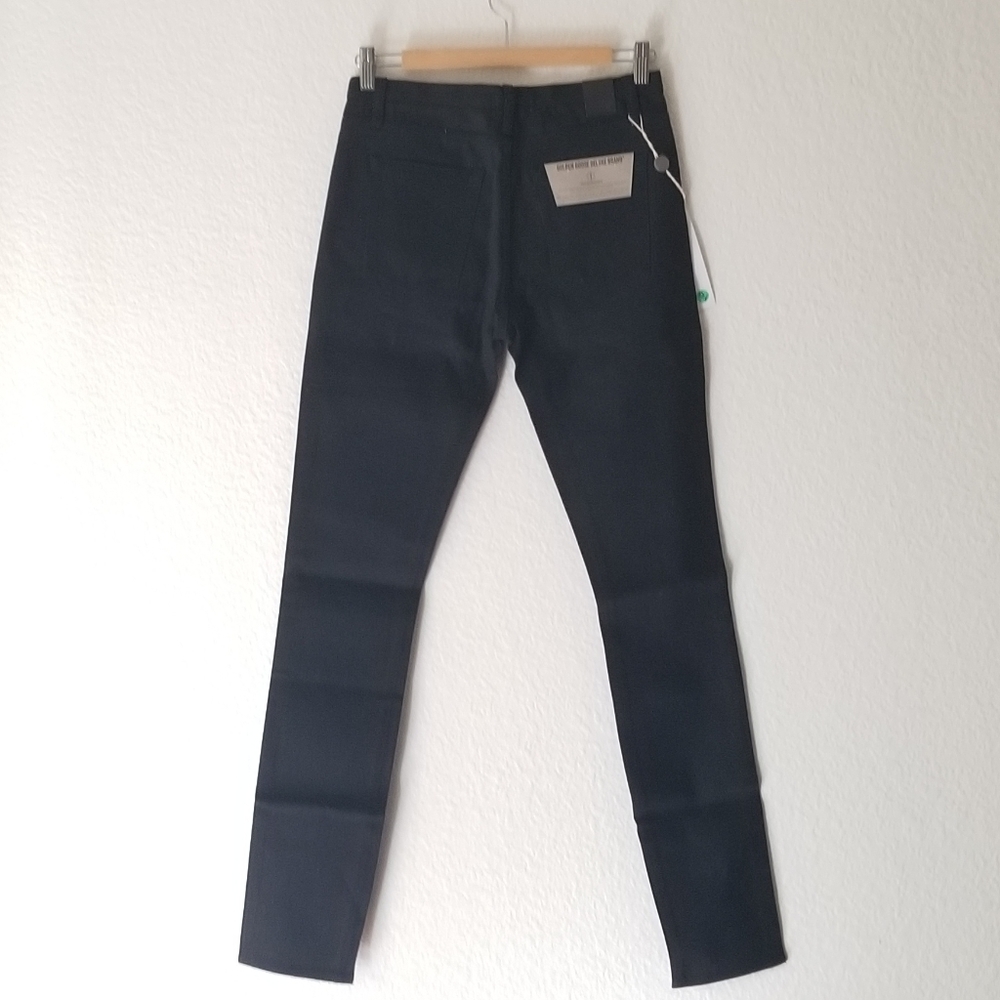 Golden Goose Asymmetric Waistband Skinny Jeans Black Size 28 - Picture 2 of 10